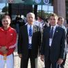 Junto con el Maestro Adolfo Villanueva, Presidente de la Argentina Taekwon-Do Fe
