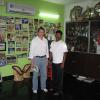En India, en la oficina del Maestro Rajendran Balan, Presidente de la ITF en Ind