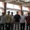 En el aeropuerto de Katmandú recibido por Instructores Nepaleses