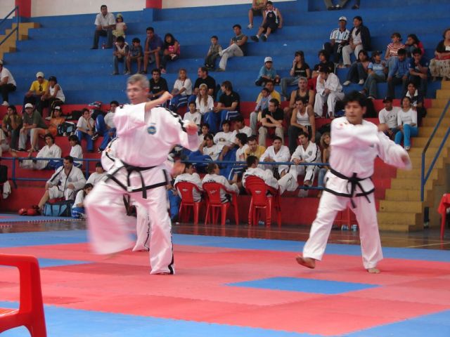 El Equipo de Veteranos compitiendo en el Sudamericano de Bolivia 2006