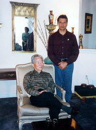 En una de las tantas visitas al General Choi en su casa, Canadá